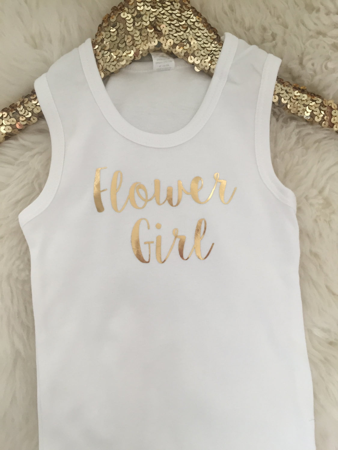 Flower girl tank outlet top